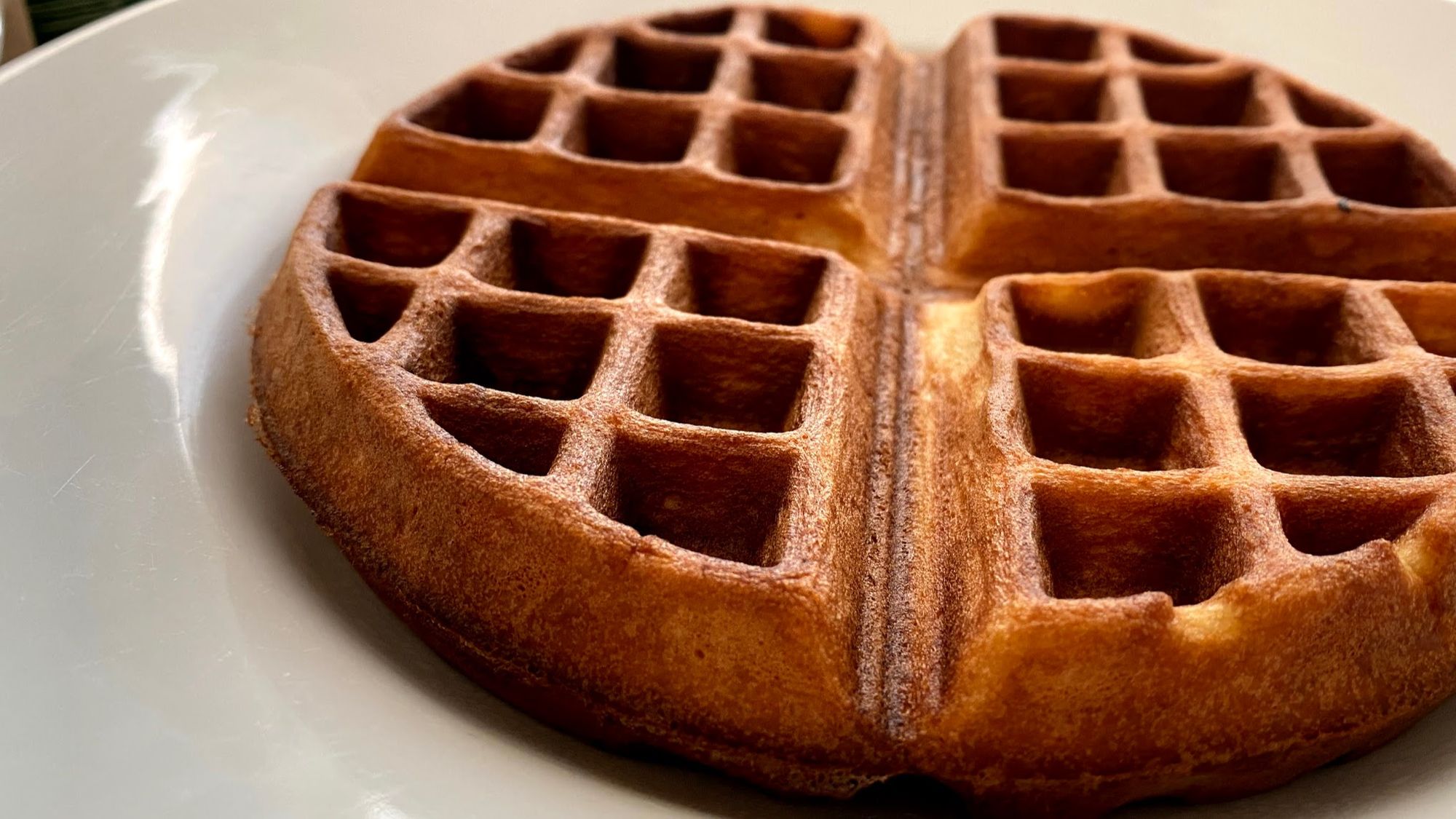 Making Sourdough Waffles