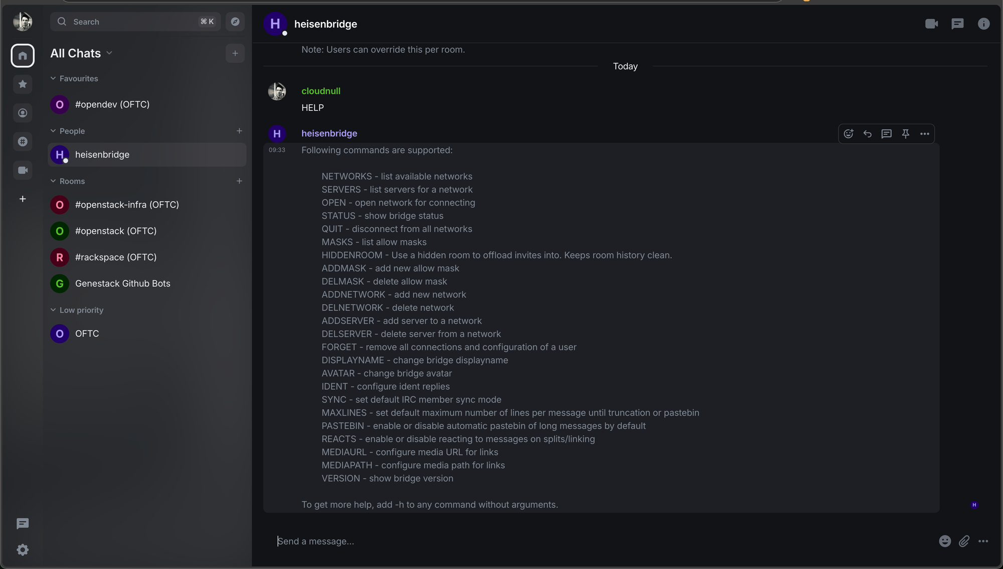 Element as a Genestack App