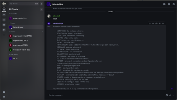 Element as a Genestack App